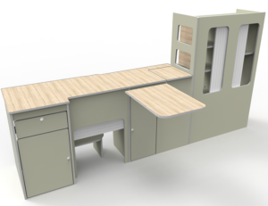 Kitline Design Christchurch - Flatpack Campervan Conversion Kits